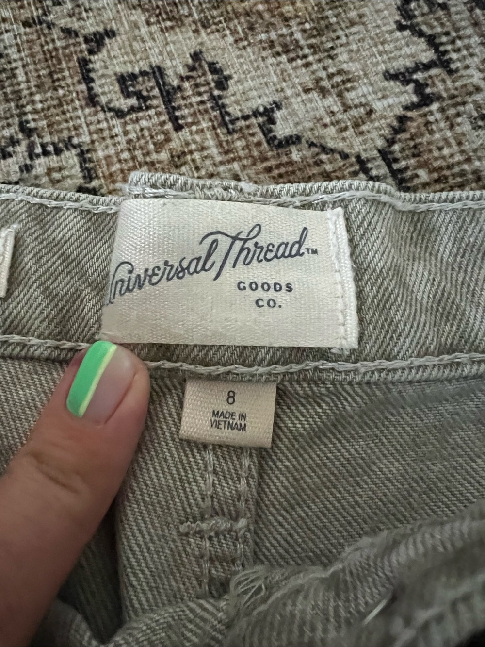 Women’s Leopard Print Wide Leg barrel Jean from Target - Picture 3 of 8